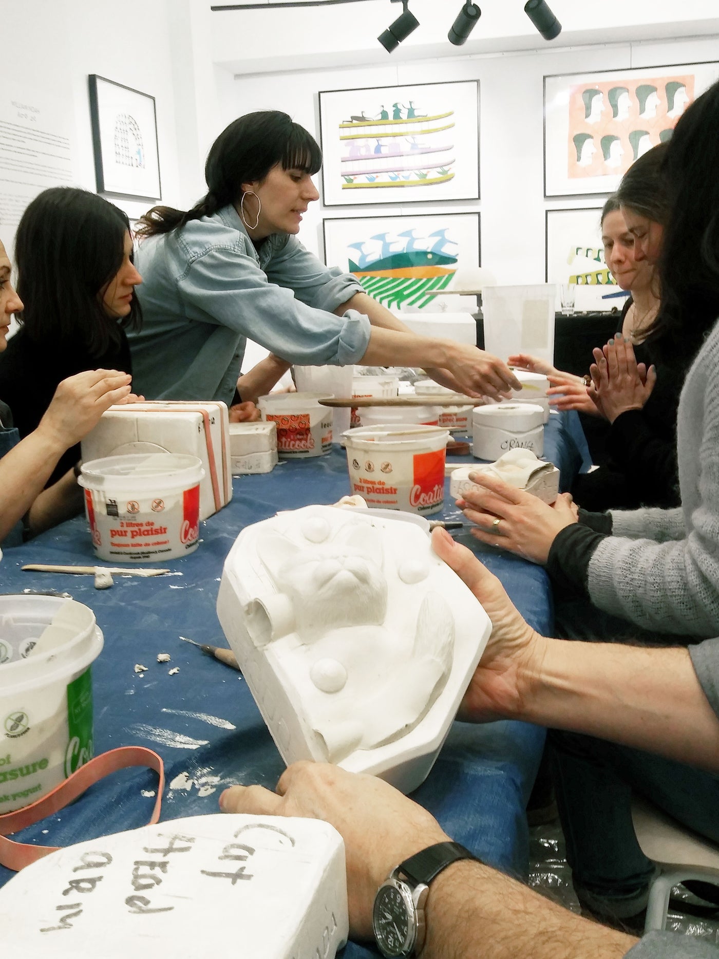 Atelier de moulage en porcelaine | Sarah-Jeanne Riberdy