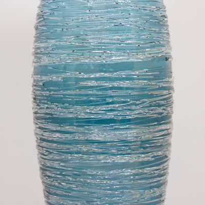 Gossamer Steel Blue Vase (Medium)