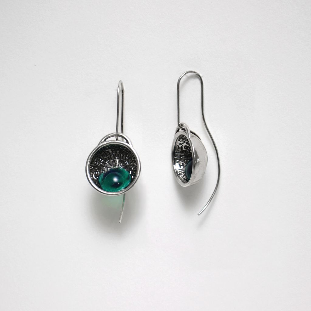 Turquoise & Blue Swirl Amplify Earrings