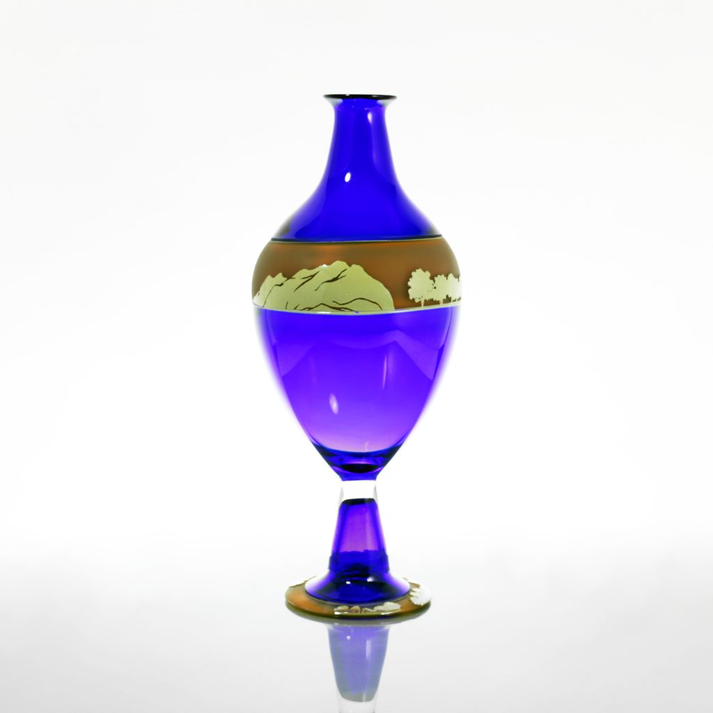 Amphore bleu 3