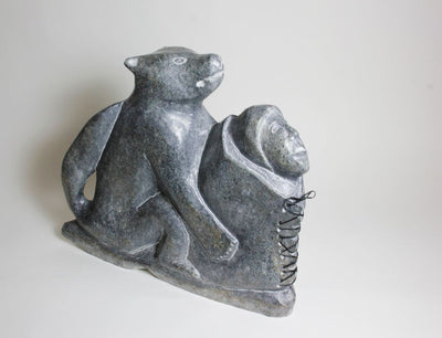 Sans Titre (Dog & Man)