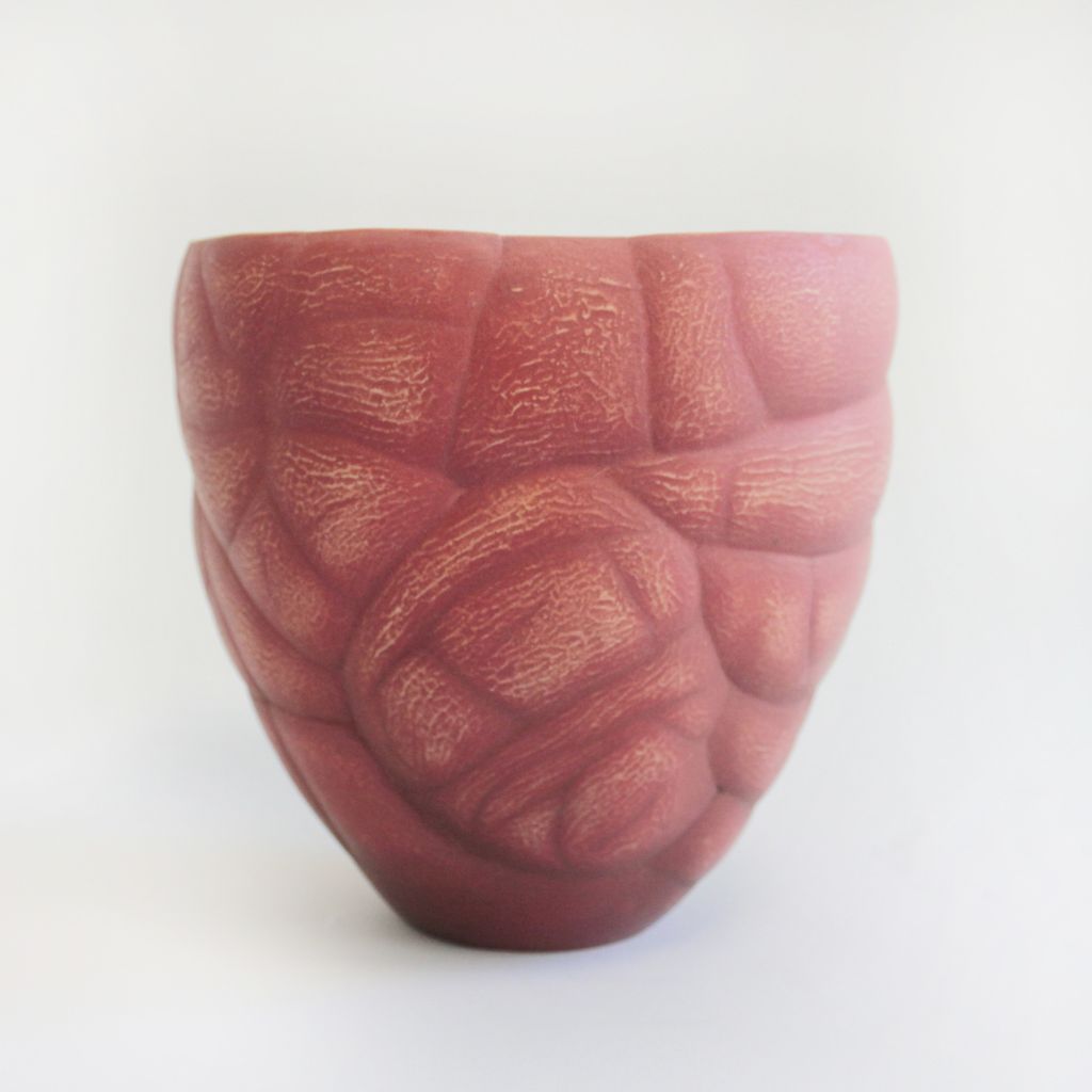 Vase red/yellow