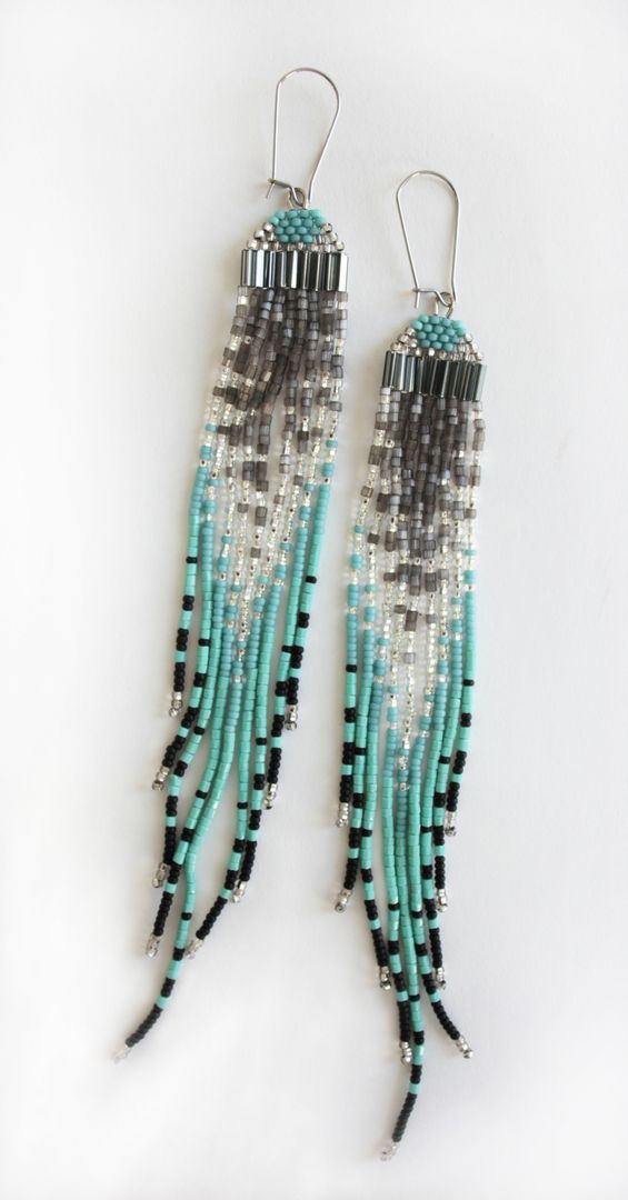 Large Fringe Earrings