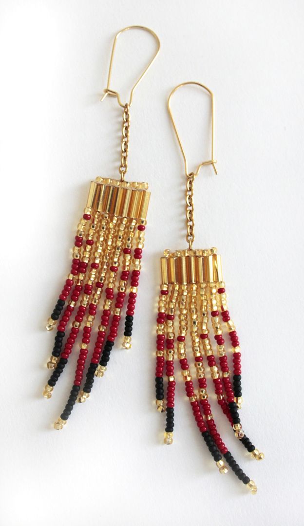 Small Signature Chain Earrings
