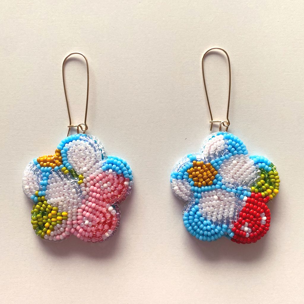 Sky Flower Earrings 1