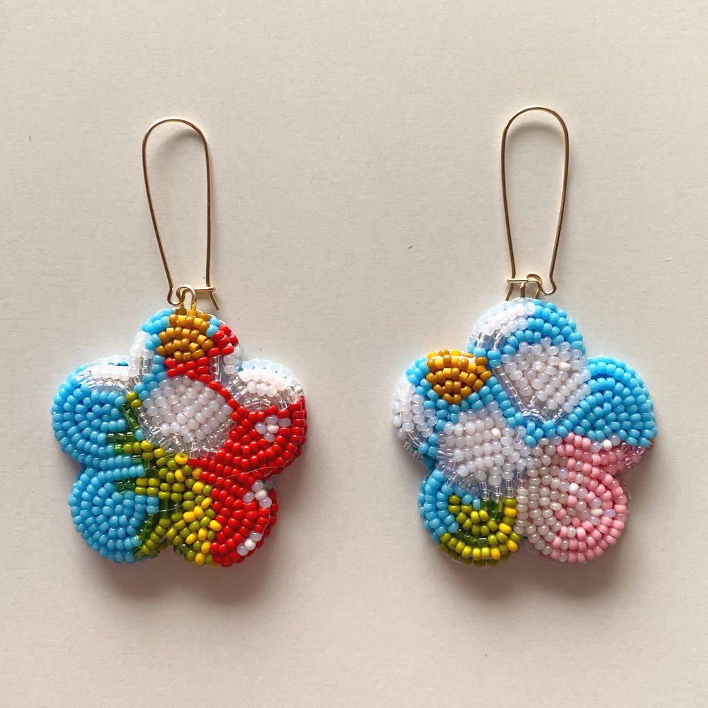 Sky Flower Earrings 2