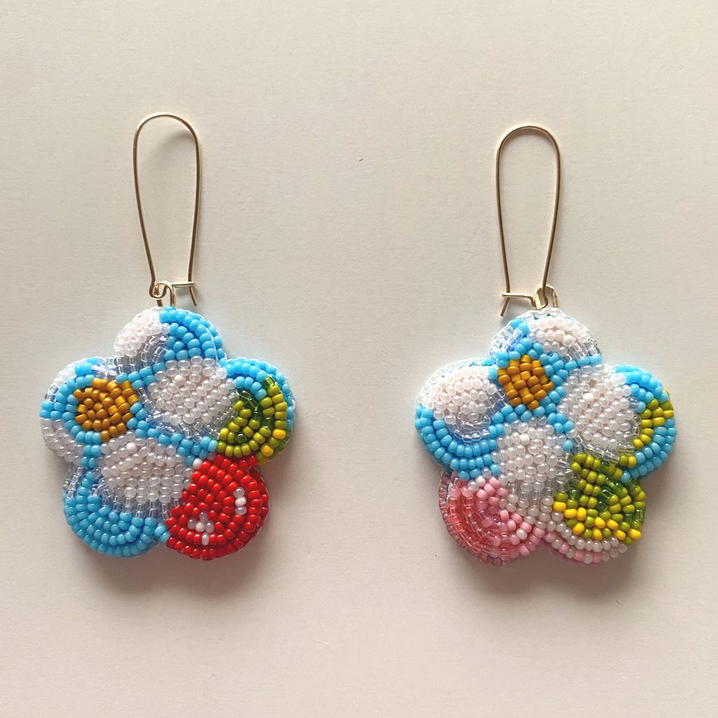 Sky Flower Earrings 3