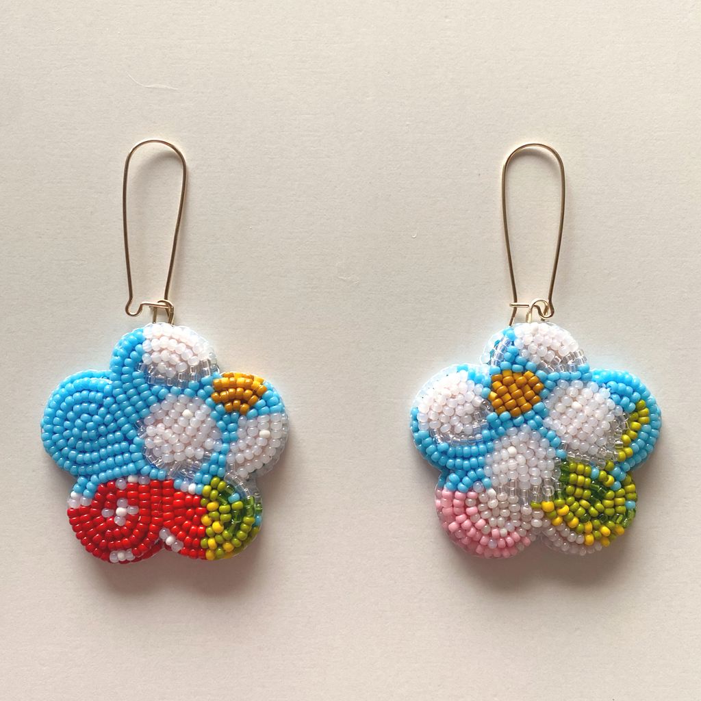 Sky Flower Earrings 6