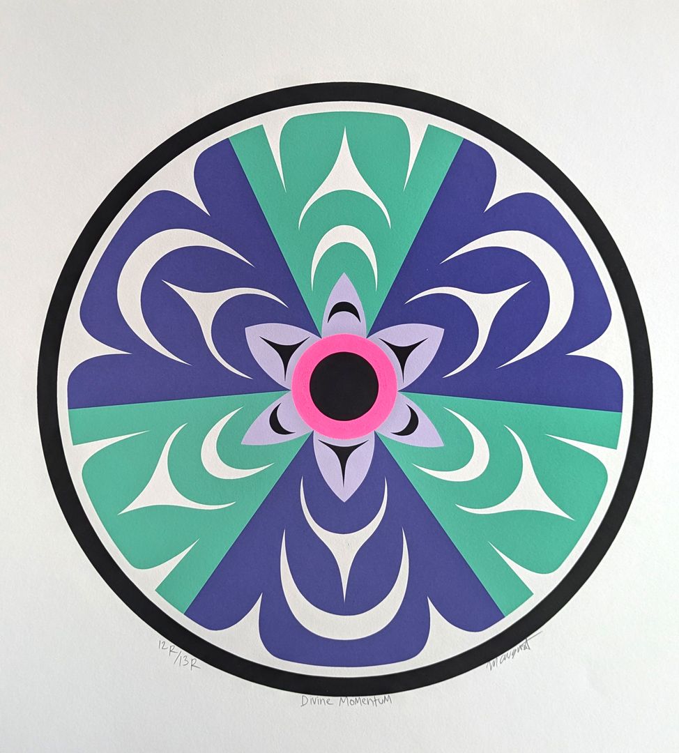 Divine Momentum, Ed. 13R/13R Hand Painted 1