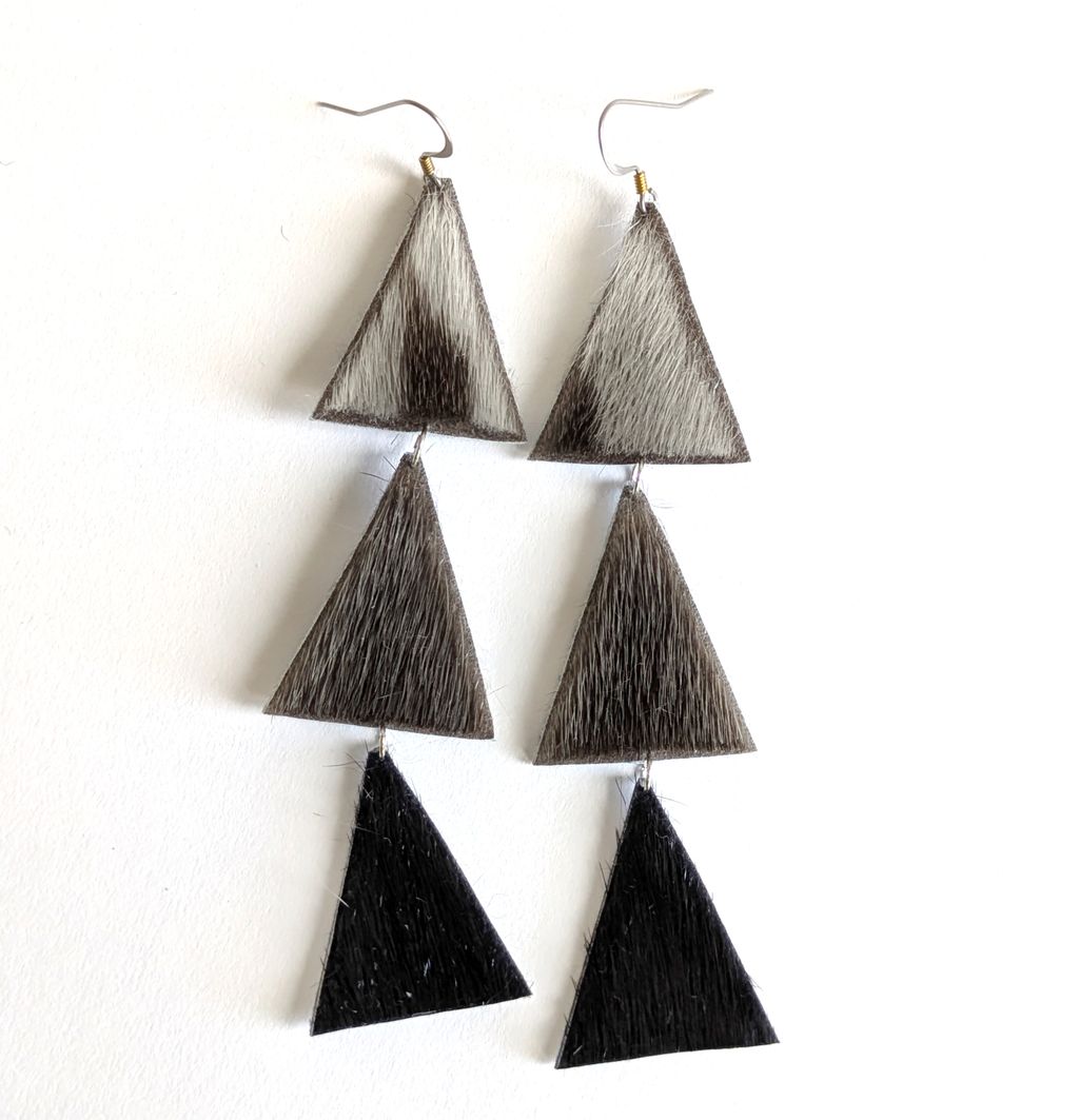 Seal Skin Earrings