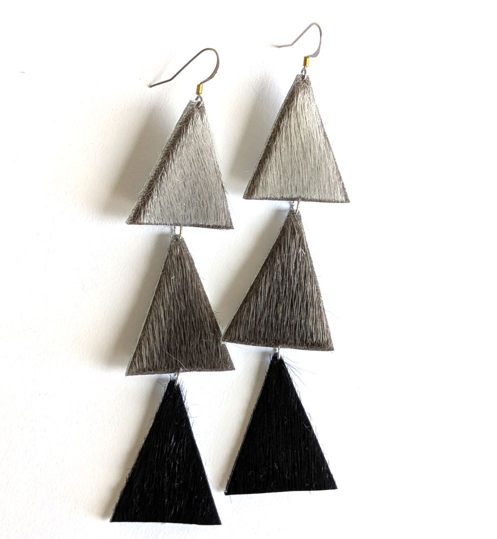 Seal Skin Earrings