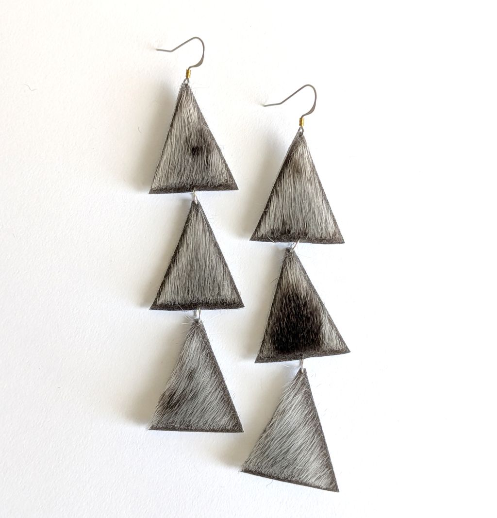 Seal Skin Earrings