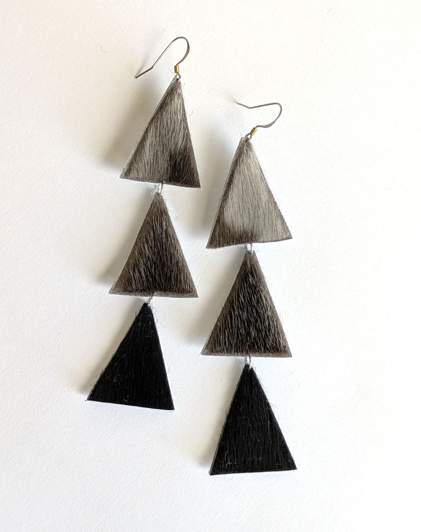 Seal Skin Earrings