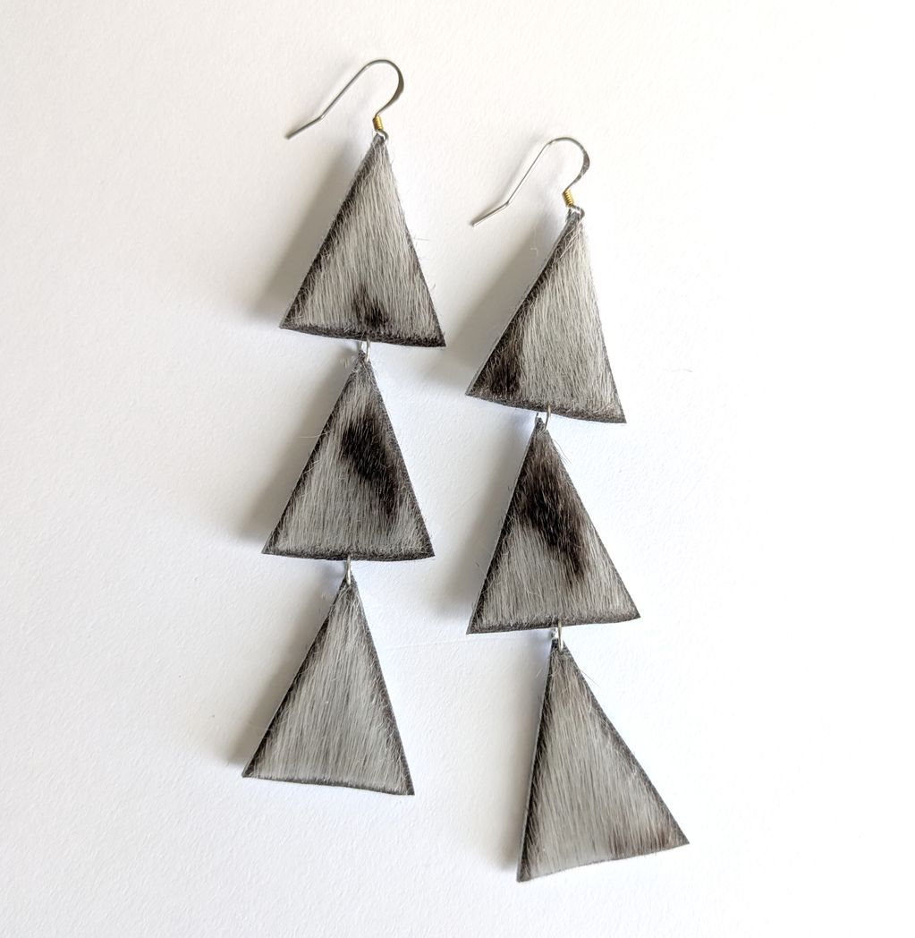 Seal Skin Earrings