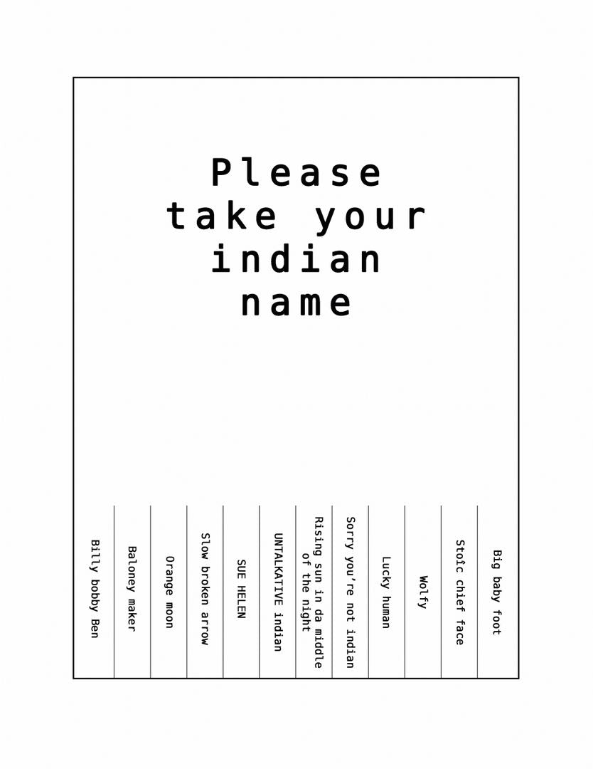 Indian Names