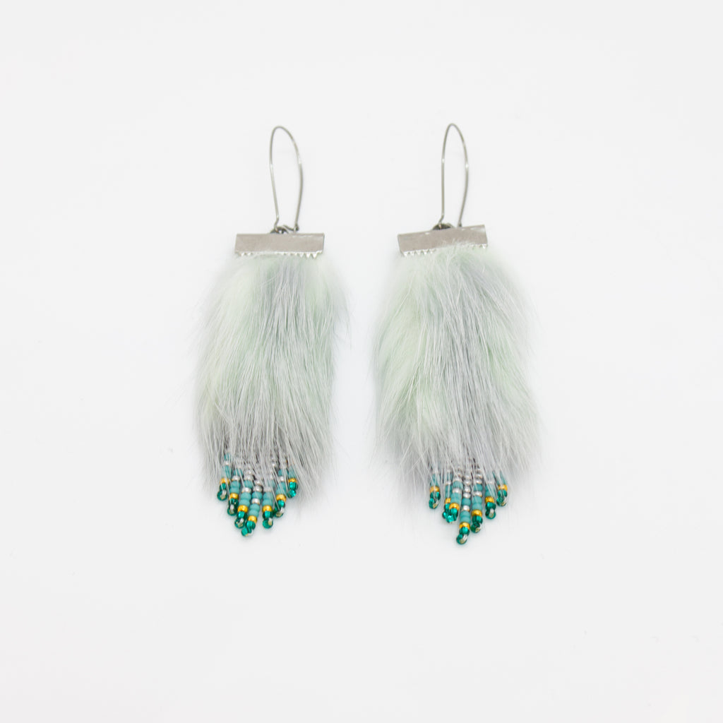 Fur drop green