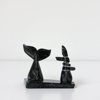 Sans Titre (Whale & Inukshuk)