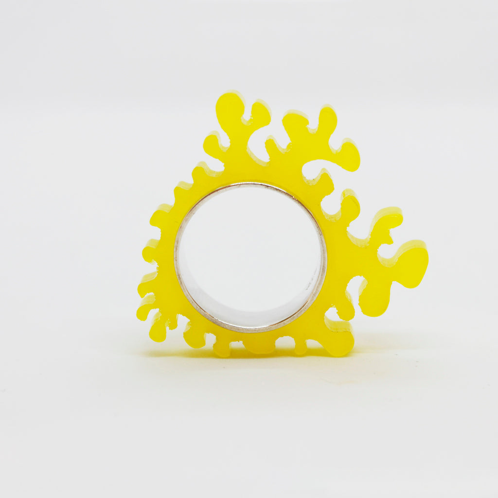Bague jaune (Collection Corail)