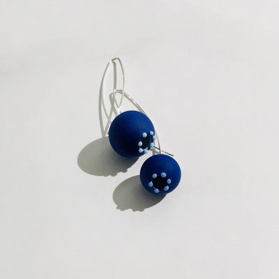 Boucles d'oreilles OUPS (folie violet)