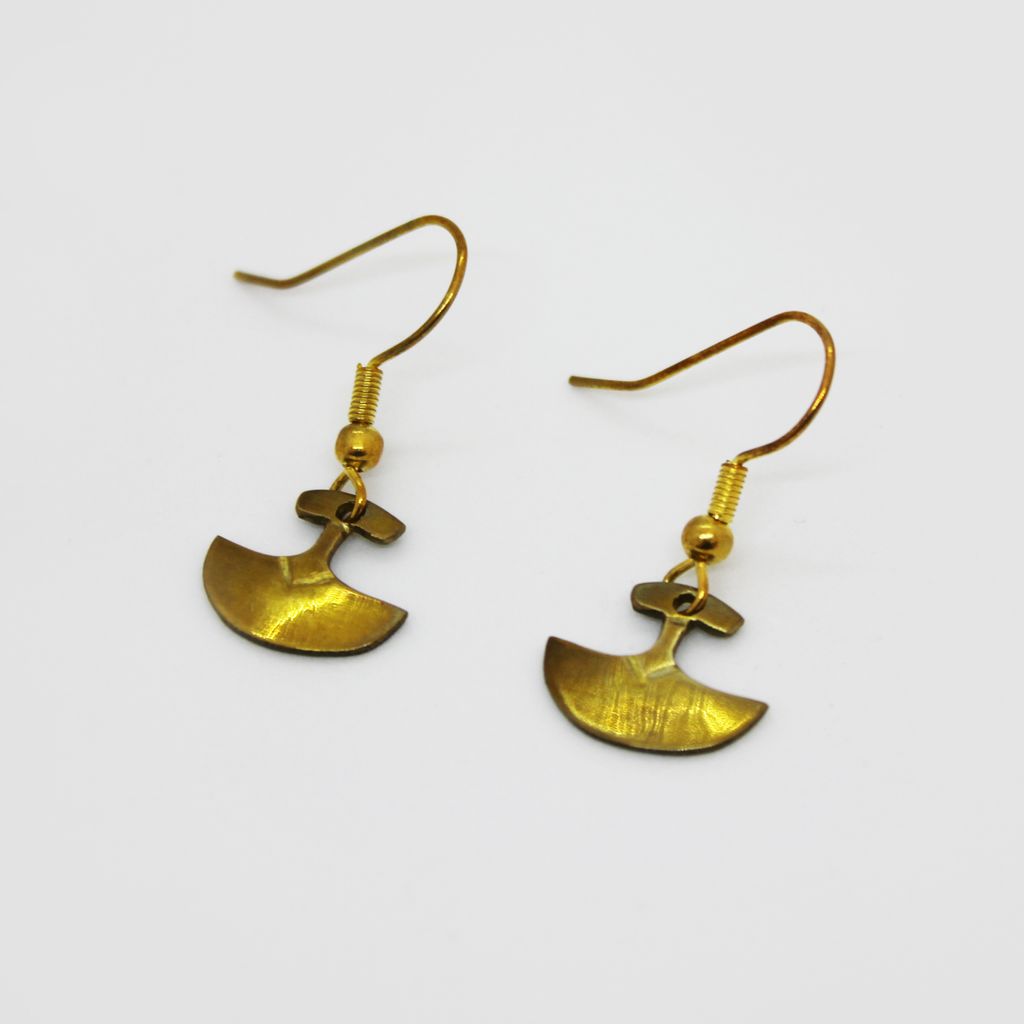 Ulu Brass Earrings