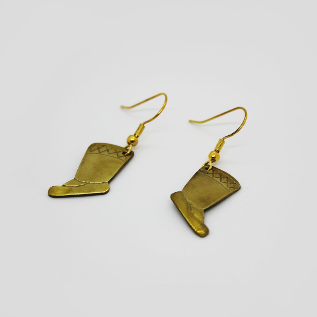 Kamik Brass Earrings