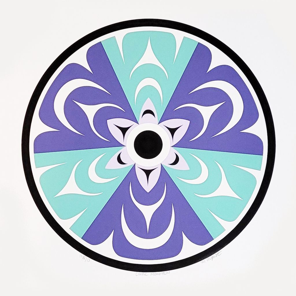 Divine Momentum, Ed. 12R/13 Hand Painted