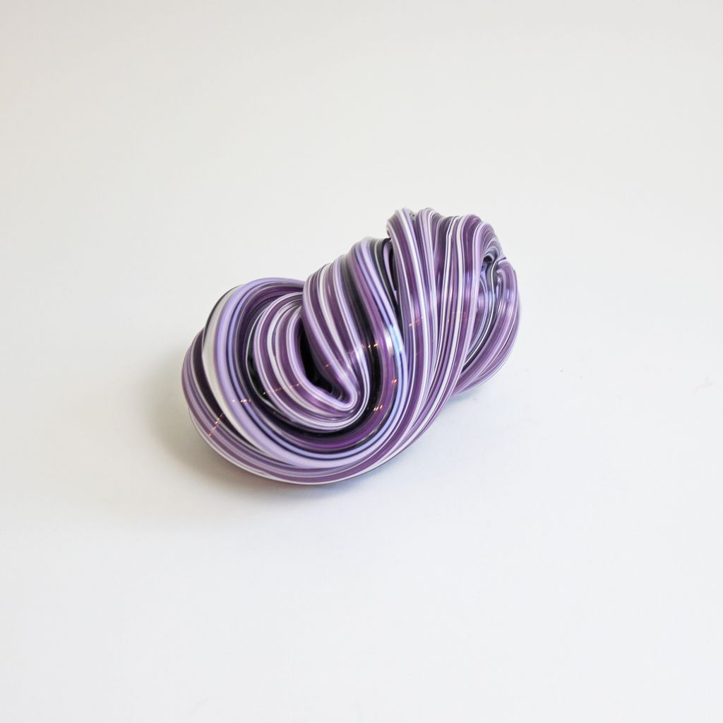 Blackcurrant Glass Silk Knot