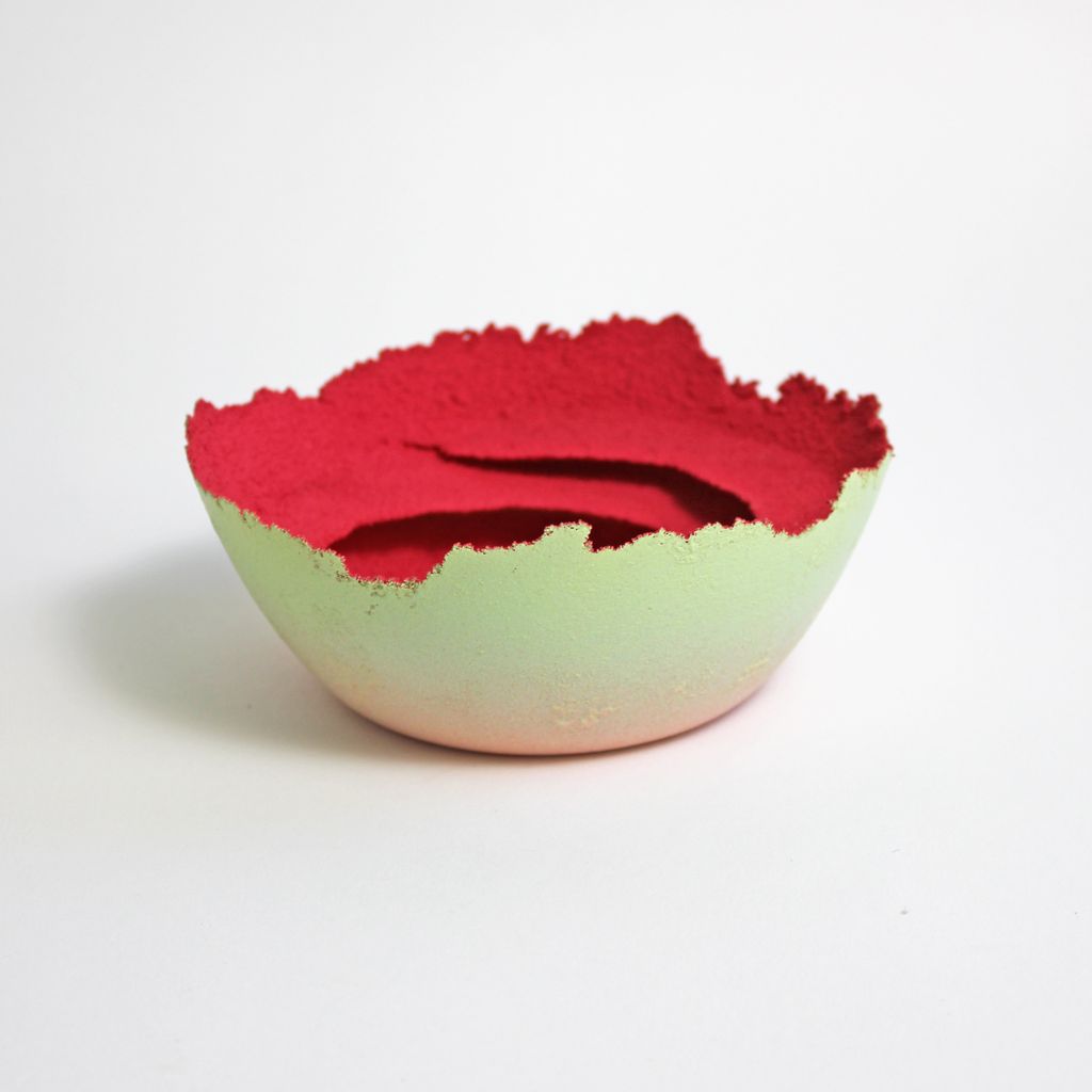 Mini Red and Mint Bowl