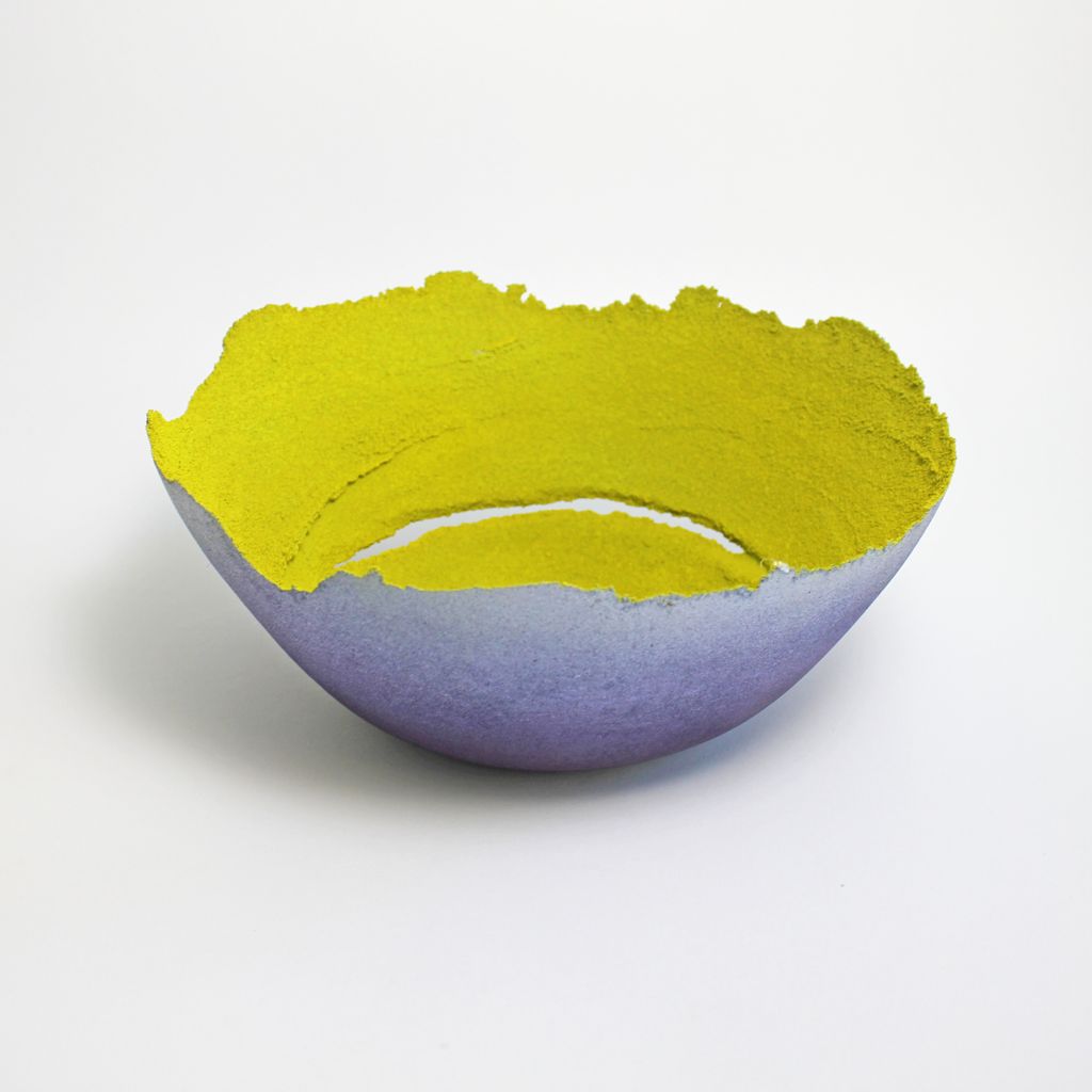 Small Purple and Lime Bowl