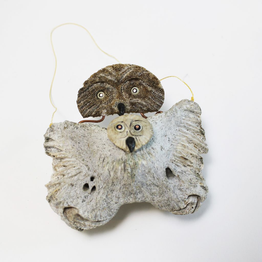 Owl with Baby Ornament