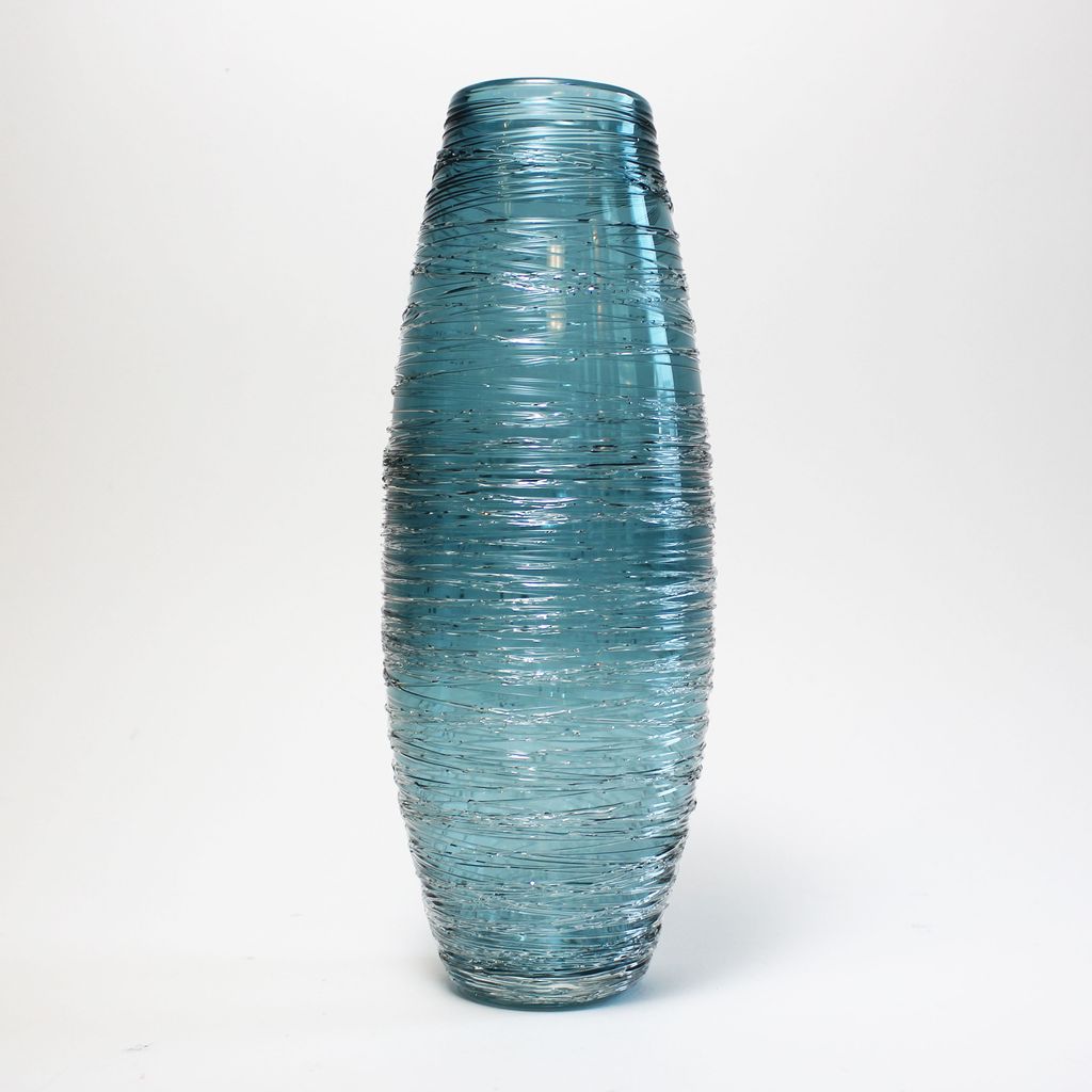 Gossamer Vase Medium Steel Blue