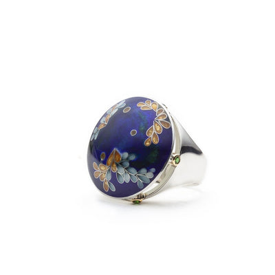 Jardin Fleuri (Bleu)
