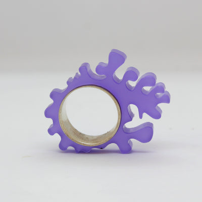 Bague mauve (collection Corail), 2018 - La Guilde