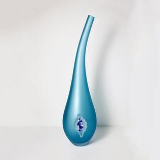 Vase Figue aqua foncé