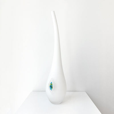Vase figue blanc